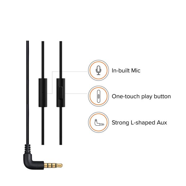 Mi Earphone Basic with Mic (Blue) 3