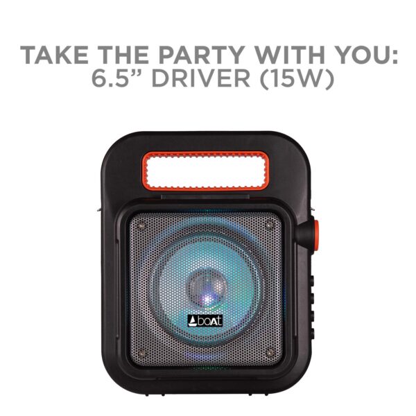 boAt PartyPal 20 15 W Bluetooth Party Speaker With Karaoke Mic 6