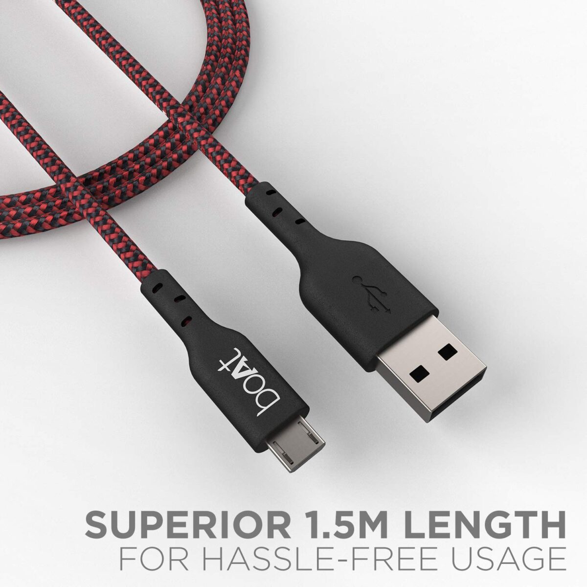 boAt Type C USB Cable 1.5m (Black)