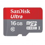 SanDisk 16GB Class 10 Micro SDHC Memory Card