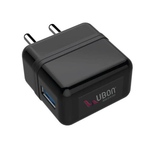 UBON CH-59A 2.4A Rapid Smart Wall/Mobile Charger Adapter with Micro USB Cable 1