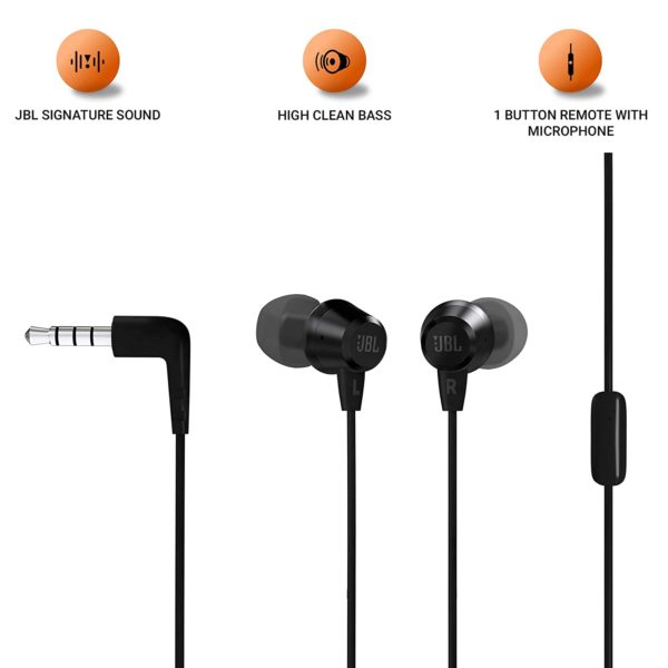 JBL C50HI in-Ear Headphones