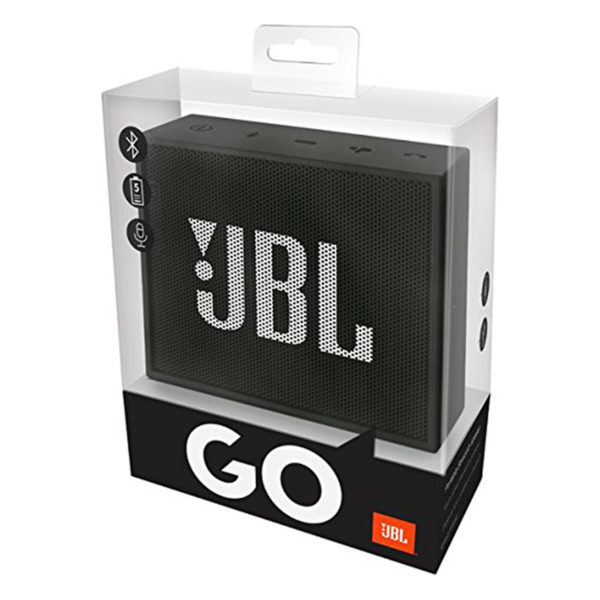 JBL GO Wireless Bluetooth Speaker with Mic (Black) 3