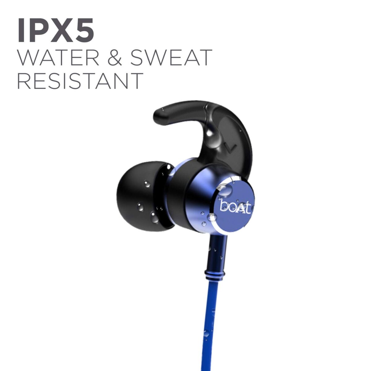 boAt 235v2 Fast Charging Bluetooth Headset Earphones  (Blue)