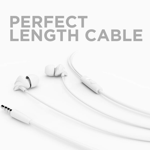 boAt Bassheads 100 Wired Earphones (White) 1