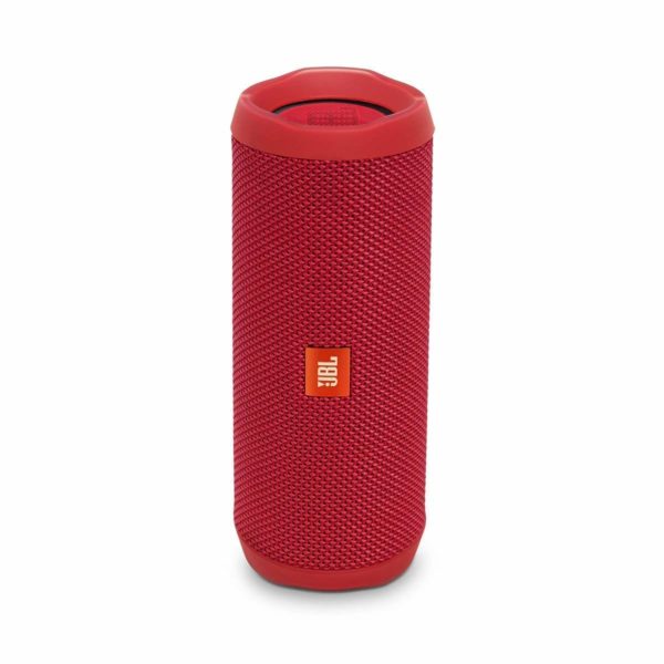JBL Flip 4 Portable Wireless Speaker with Mic (Red)
