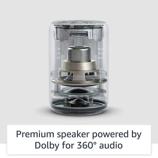 Amazon Echo (3rd Gen) – Improved sound, powered by Dolby (Blue)
