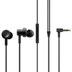 Mi Dual Driver in-Ear Earphones with Mic and Tangle-Free Cable(Black)