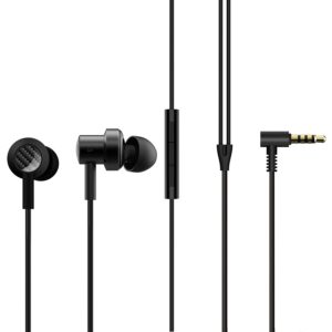 Mi Dual Driver in-Ear Earphones with Mic and Tangle-Free Cable(Black)