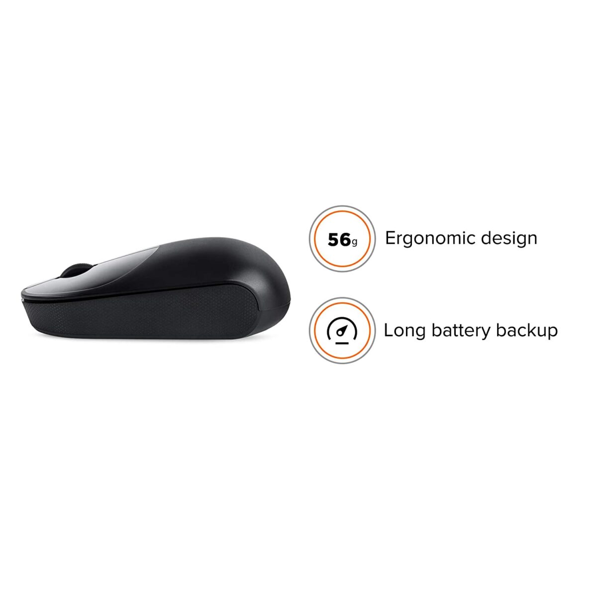 Mi Portable Wireless Mouse (Black)