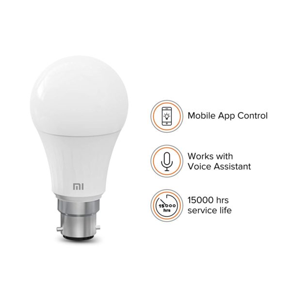 Mi Smart LED Bulb B22 7.5-Watt (White)