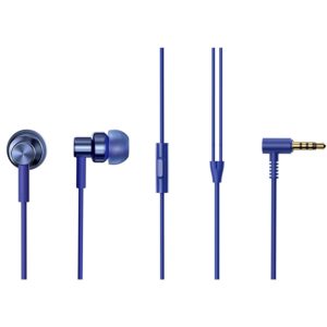 Redmi Hi-Resolution Audio Wired Headset with Mic (Blue, in The Ear)