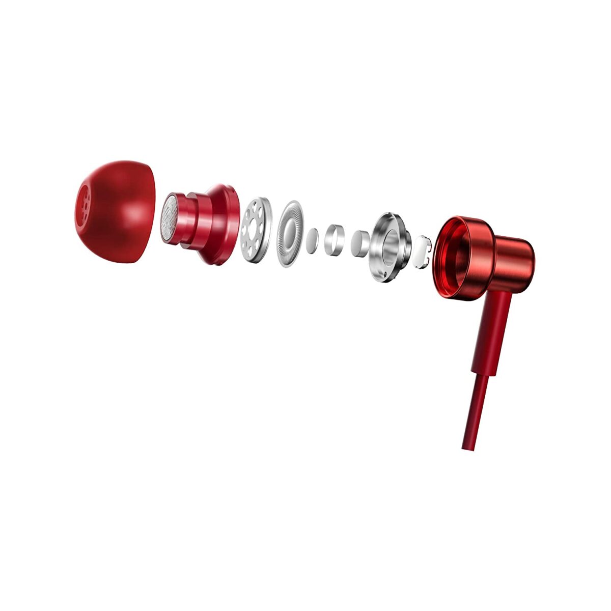 Redmi Hi-Resolution Audio Wired Headset with Mic (Red)