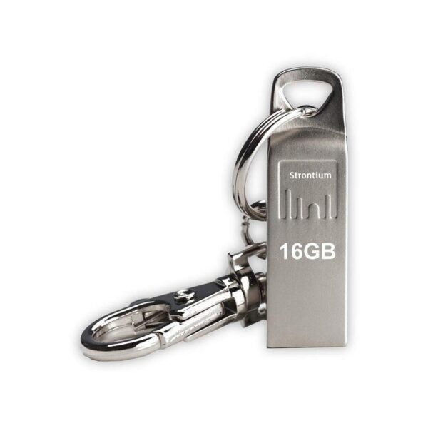 Strontium Ammo 16GB 2.0 USB Pen Drive (Silver)