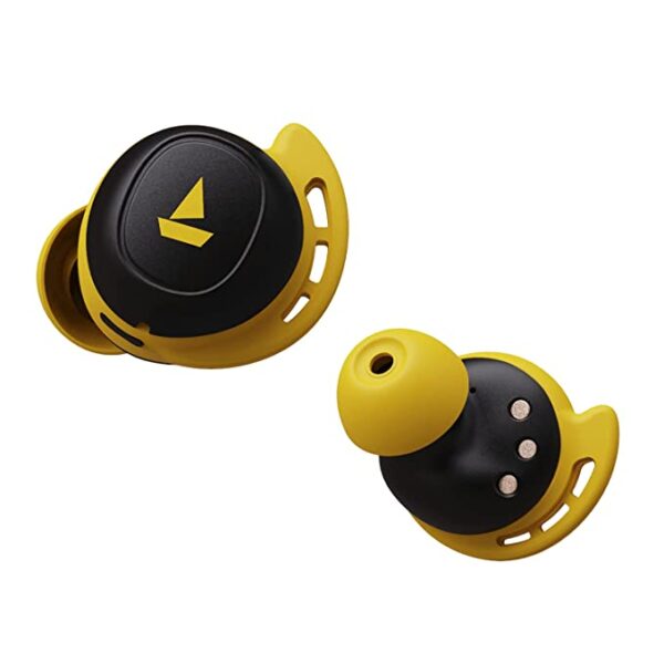 boAt Airdopes 441 True Wireless in Ear Earbuds (Bumblebee Yellow) 1