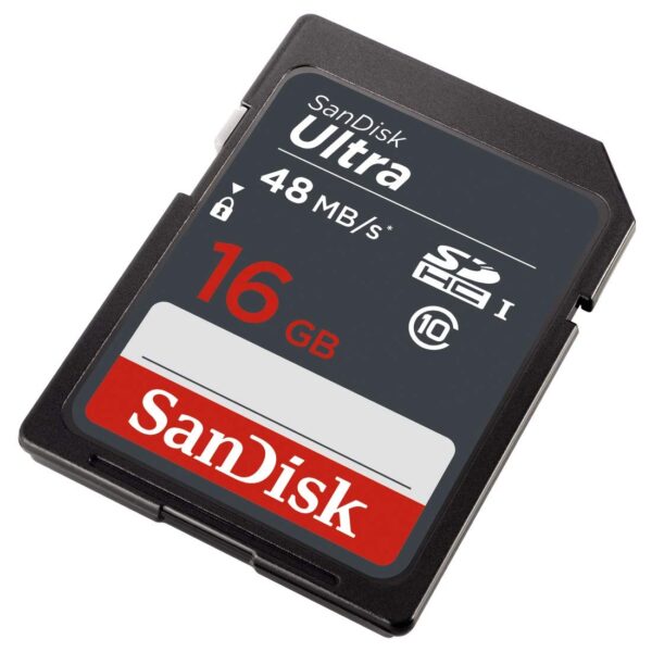 Sandisk 16GB Ultra SDHC UHS-I Memory Card for Camera
