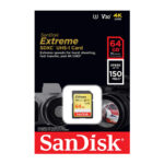 SanDisk Extreme SDXC, SDXVE 64GB