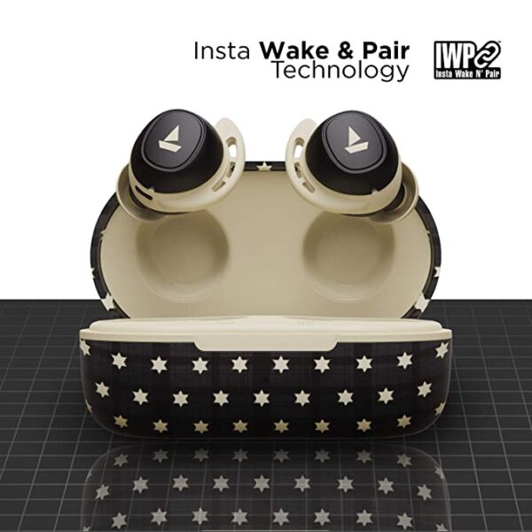 boAt Airdopes 441 Masaba Edition True Wireless Earbuds (Black Star) 4