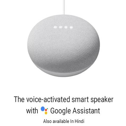Google Nest Mini (2nd Gen) (Chalk)