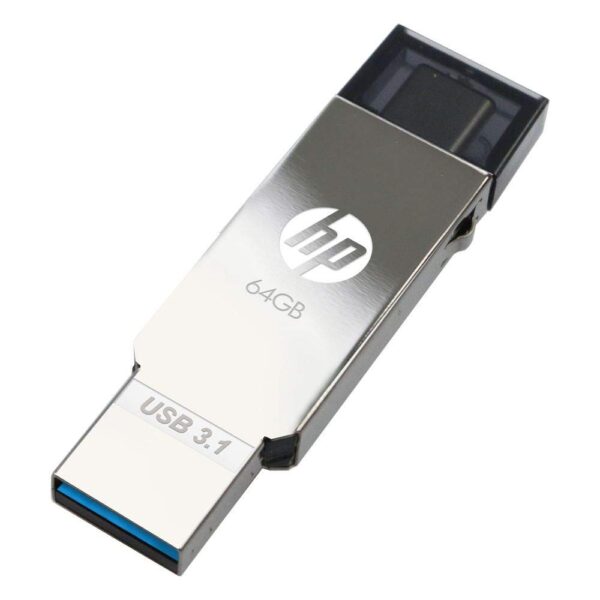 HP 64GB Type C OTG Flash Drive