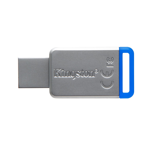 Kingston DataTraveler Flash Drive 64GB USB 3.0 (Gray)