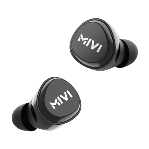 Mivi DuoPods M20 True Wireless Bluetooth Headset (Black) 2