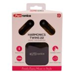 Portronics Harmonics Twins 22 Smart TWS Bluetooth Earbuds (Black)