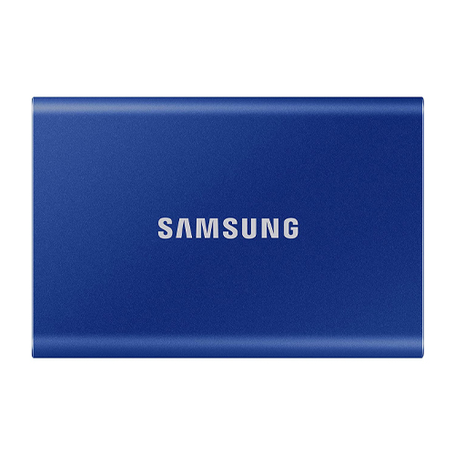Samsung T7 500GB Portable External SSD – USB 3.2 (Blue)