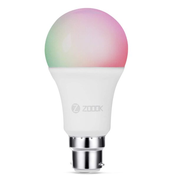 Zoook Shine 9-Watt B22 type Smart LED Bulb Compatible with Amazon Alexa