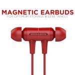 boAt Bassheads 102 in Ear Wired Earphones with Mic (Fiery Red)