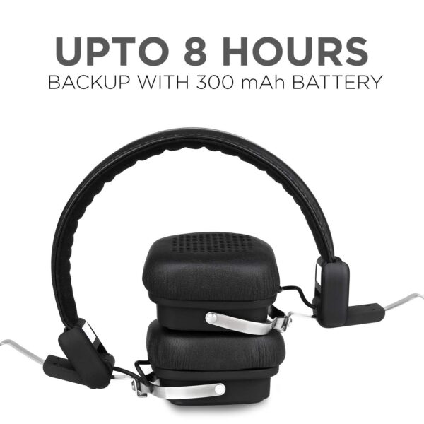 boAt Rockerz 600 Bluetooth Headphone with Luxurious Sound (Black)