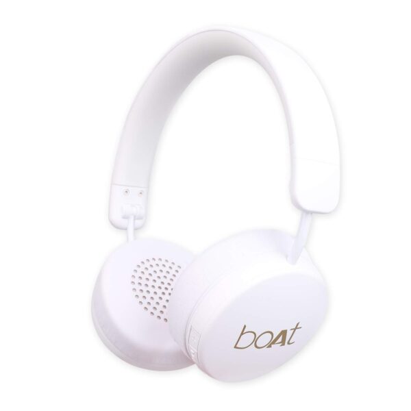 boAt Rockerz 440 Wireless Bluetooth Headset with in-Built Mic (White) 1
