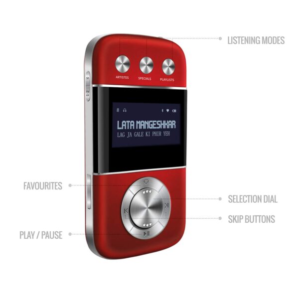 Saregama Carvaan Go 2.0- (Salsa Red) 5