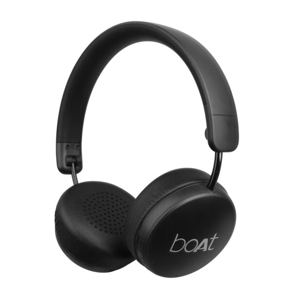 boAt Rockerz 440 Wireless Bluetooth Headset with in-Built Mic (Black) 1