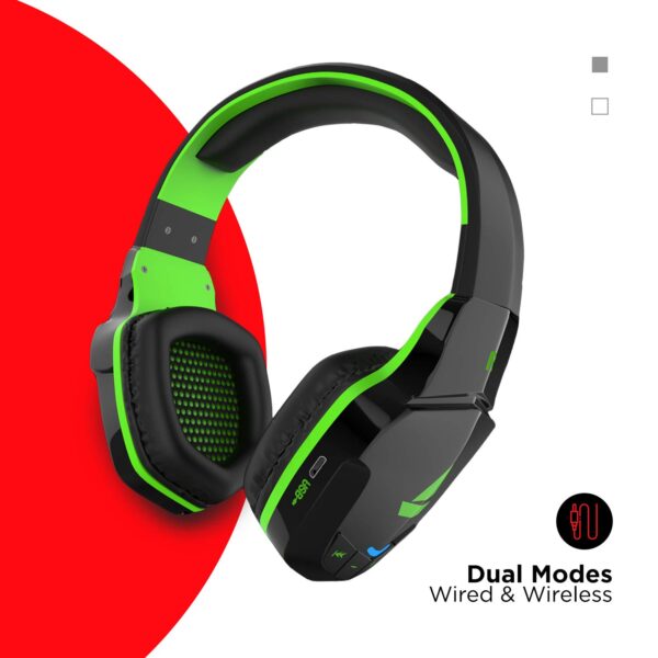 boAt Rockerz 510 Bluetooth On-Ear Headphone with Mic(Viper Green) 3