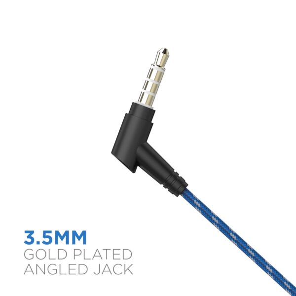 boAt BassHeads 172 3.5mm Angled Jack Wired Earphones (Blue) 4