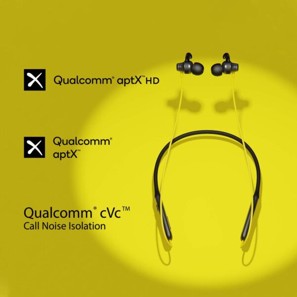 boAt Rockerz 335 Wireless Neckband(Blazing Yellow) 6