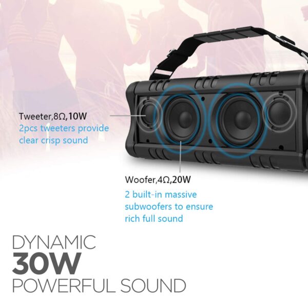 boAt Stone 1400 30W Bluetooth Speaker (Active Black) 4