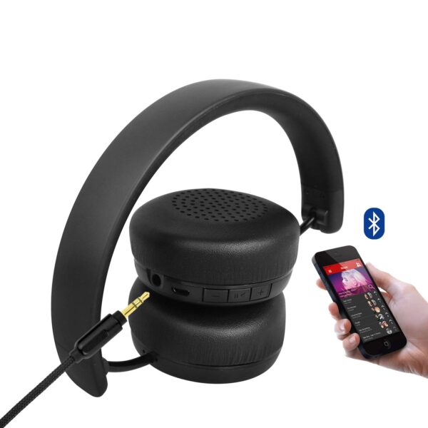 boAt Rockerz 440 Wireless Bluetooth Headset with in-Built Mic (Black) 3