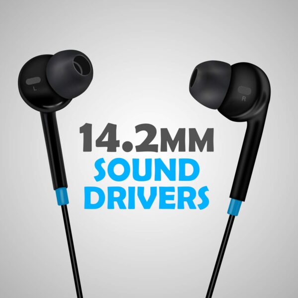 Saregama Carvaan Earphones GX01 with Mic- (Classic Black) 5