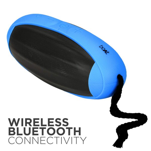 boAt Rugby 10 Watt 2.1 Channel Wireless Bluetooth Outdoor Speaker (Blue) 5