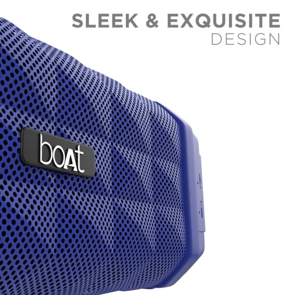 boAt Stone 650 10W Bluetooth Speaker(Navy Blue) 4