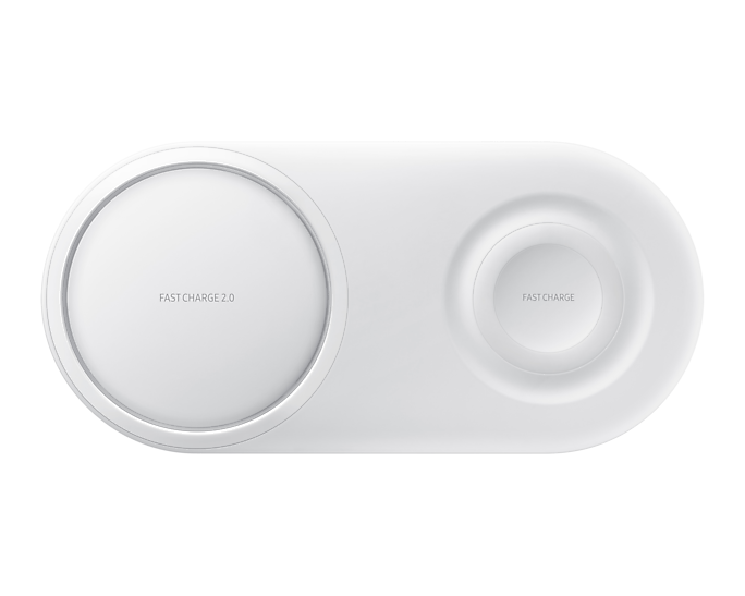 Samsung Fast  Wireless Charger Duo Pad (White) - DukanDwar