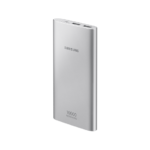 Samsung 10000mAh Lithium Ion Power Bank Fast Charging, (Silver)