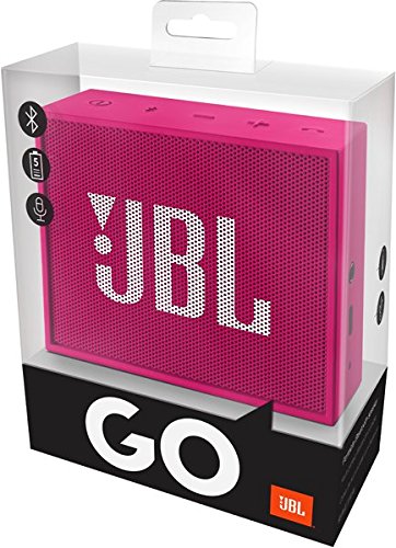 JBL GO Wireless Bluetooth Speaker with Mic (Pink) 2