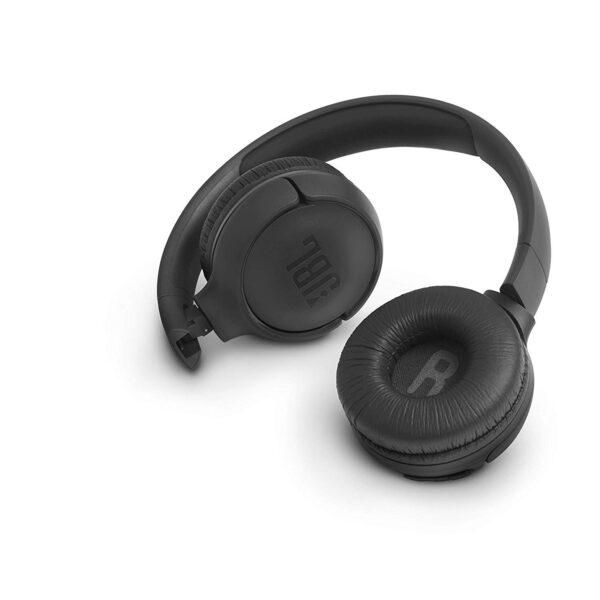 JBL Tune 500BT Powerful Bass Wireless On-Ear Headphones with Mic (Black) 3