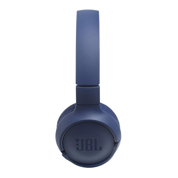 JBL Tune 500BT Powerful Bass Wireless On-Ear Headphones (Blue) 3