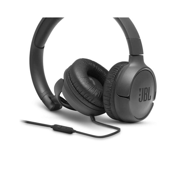 JBL Tune 500 Wired On Ear Headphone (Black) 2