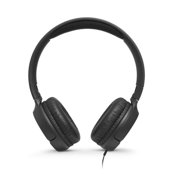 JBL Tune 500 Wired On Ear Headphone (Black) 5