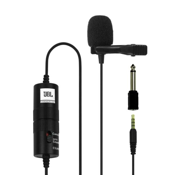JBL Commercial CSLM20B Omnidirectional Lavalier Microphone 4